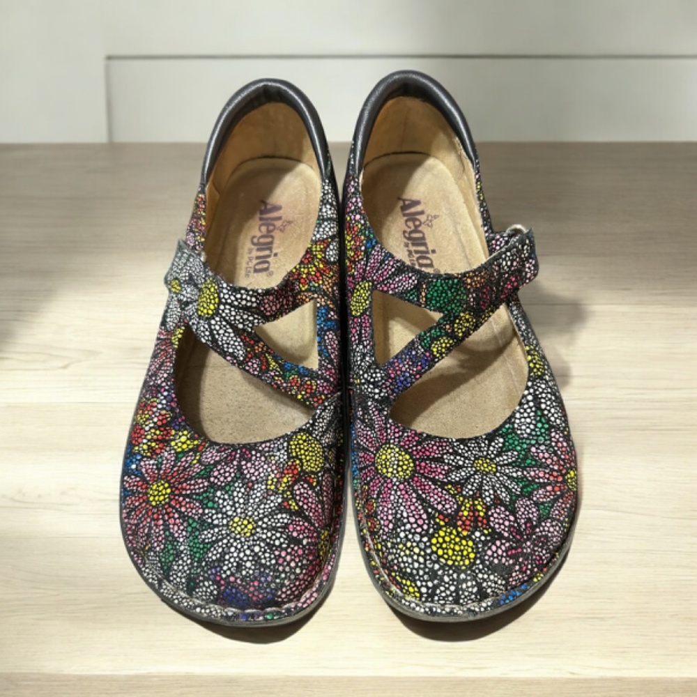 Alegria Dayna Daisy Chain Women's Mary Jane  Professional Size 37 (US 7 - 7.5) - Picture 3 of 7